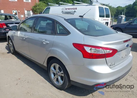 2013 Ford Focus Se z USA, uszkodzony, nr VIN 1FADP3F25DL378168